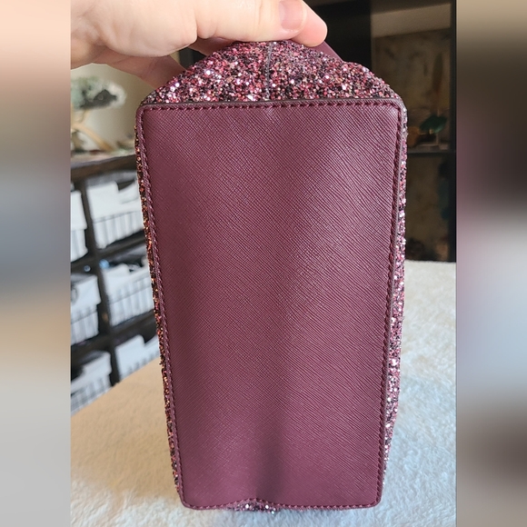 Kate Spade New York Greta Court Glitter Small Satchel Crossbody - Picture 6 of 11